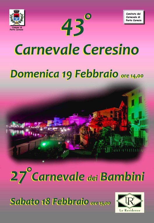 Pronti a partire i carri per il carnevale dei bambini di