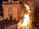 Torna a bruciare il falò di Sant'Antonio in piazza della Motta