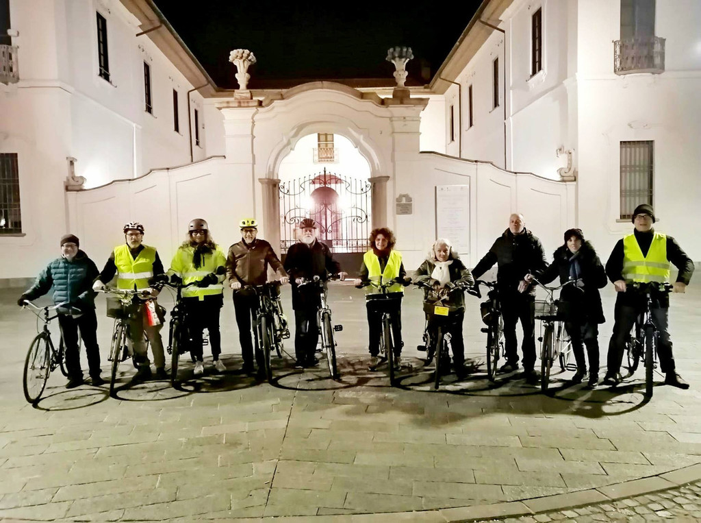 A Busto M'illumino di Meno si chiude con una pedalata in città 