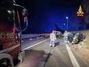 Incidente stradale sull'A26 nella zona di Arona: due persone ferite nelle auto ribaltate