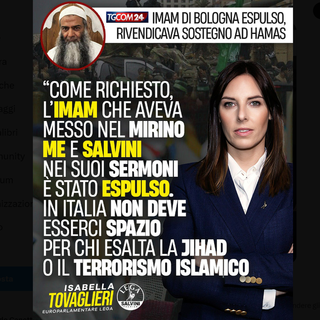 Espulsione per l’imam di Bologna che attaccò la leghista Tovaglieri