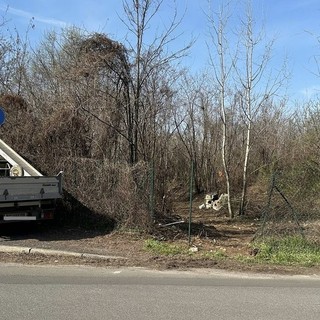 Misurazioni lo scorso anno nella zona del ponticello