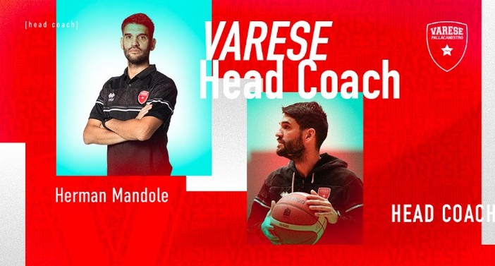 Ufficiale: Herman Mandole è il nuovo coach della Pallacanestro Varese