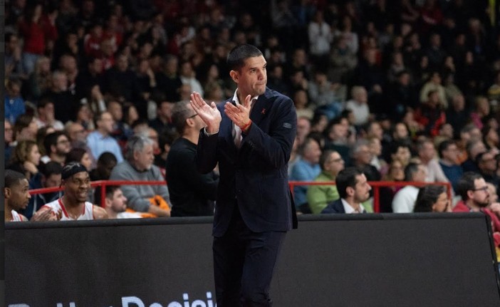 Herman Mandole, coach della Openjobmetis Varese (foto Fabio Averna)