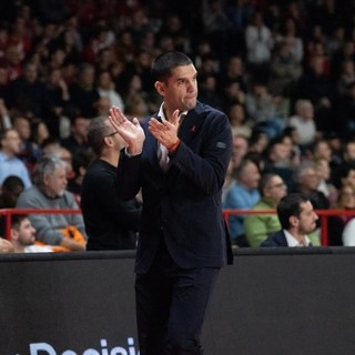 Herman Mandole, coach della Openjobmetis Varese (foto Fabio Averna)