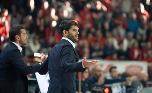 Herman Mandole, coach della Openjobmetis Varese (foto Fabio Averna)