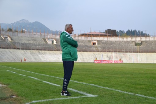 Corrado Cotta sembra nato al Franco Ossola (foto Ezio Macchi)