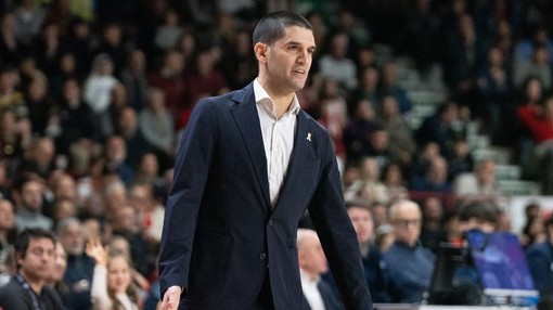 Herman Mandole, coach della Openjobmetis Varese (foto Fabio Averna)