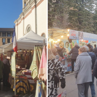 Una domenica col pienone tra le bancarelle. Ora Busto si proietta sul Natale