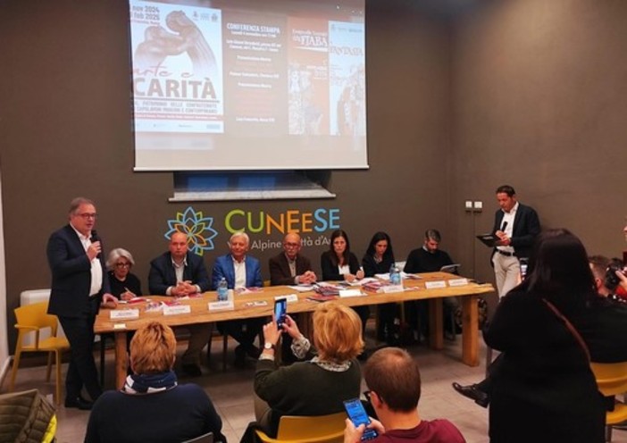 Atl del Cuneese: presentate due mostre d'arte in programma a Cherasco e Busca (Video)