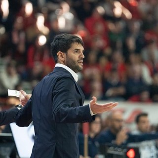 Herman Mandole, coach della Openjobmetis Varese (foto Fabio Averna)