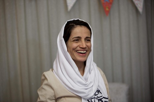 L’avvocata iraniana Nasrin Sotoudeh ringrazia i togati di Busto