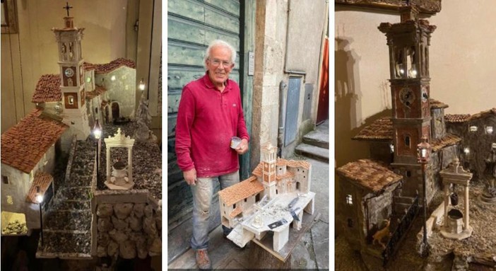 L'opera più bella dell'artista del Sacro Monte: auguri nonno Lino