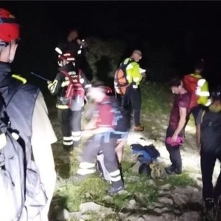 Due escursionisti in difficoltà soccorsi ai piani della Rossa