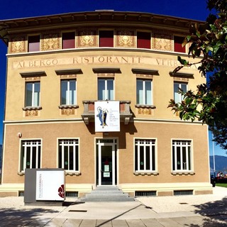 Palazzo Verbania. Nella foto sotto: Guglielmo Incerti Caselli