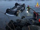 FOTO. Dramma nel lago di Como: auto finisce in acqua, un morto e due feriti gravissimi