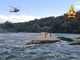 Intrappolati su un isolotto di sabbia nel Ticino: un adulto e quattro bambini salvati dall'elicottero dei vigili del fuoco