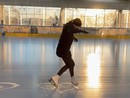 La magica danza della Kostner disegna cuori sul ghiaccio varesino, dove Carolina è ormai di casa