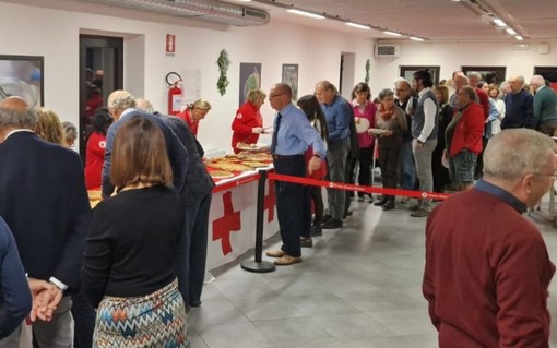 Oltre un centinaio di partecipanti alla Pizzoccherata benefica della Croce Rossa Italiana