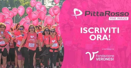 PittaRosso Pink Parade: si cammina in rosa contro i tumori femminili