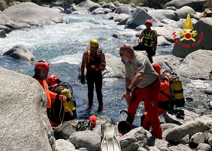 Ritrovato il corpo del diciassettenne di Rho inghiottito dal torrente Masino in Valtellina