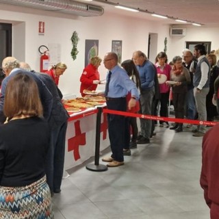 Oltre un centinaio di partecipanti alla Pizzoccherata benefica della Croce Rossa Italiana