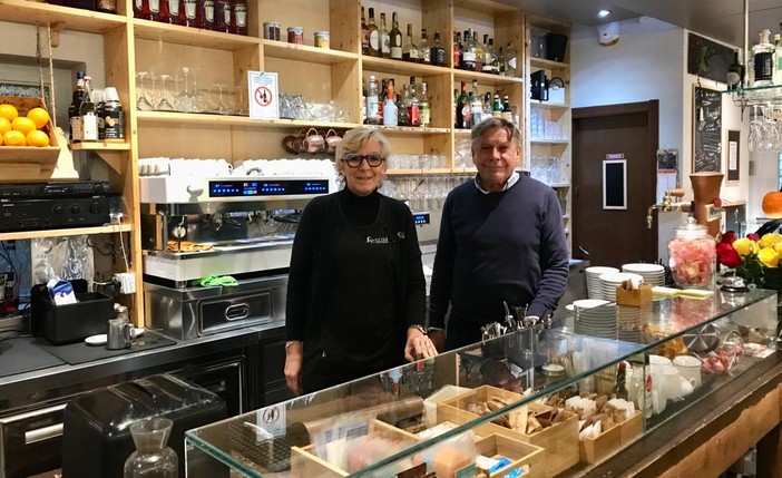 Cristina ed Enrico, coniugi proprietari del Regondell Bistrot dal dicembre 2016