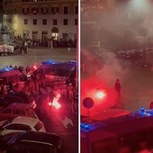 VIDEO. Corteo per Ramy a Roma, bombe carta contro poliziotti: 8 agenti feriti