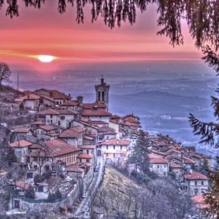 Possibile il ritorno dei fiocchi bianchi domani sera al Sacro Monte (foto Federico Bellini - Osservatorio Campo dei Fiori - tratta da astrogeo.it)