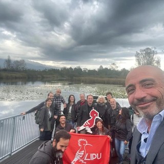 La foto condivisa dalla Palude Brabbia