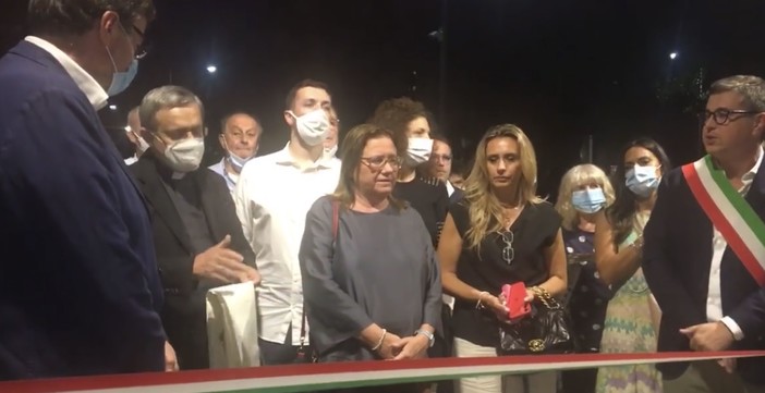 Alcune immagini dell'inaugurazione di piazza Giovanni XXIII