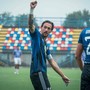 Denni Scapinello, 29 anni il prossimo 23 novembre, capitano e simbolo della Solbia e di chi ama il calcio (foto Solbiatese Calcio 1911)