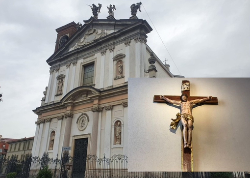 Busto, il crocefisso di San Michele ha ritrovato l’antico splendore