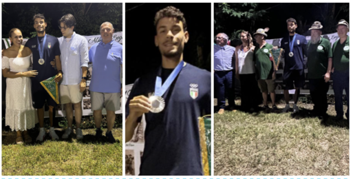 Soares alla festa degli alpini di Bogno (foto grazie al contributo di Danilo Scarano)