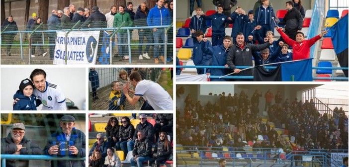 Passione pura al Chinetti durante e dopo Solbiatese-Pavia (foto Alessandro Umberto Galbiati)