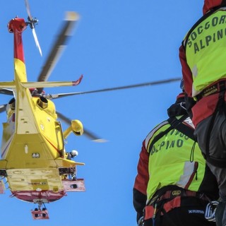 Escursionista cade al Forte di Orino: recuperato da Soccorso Alpino ed elicottero