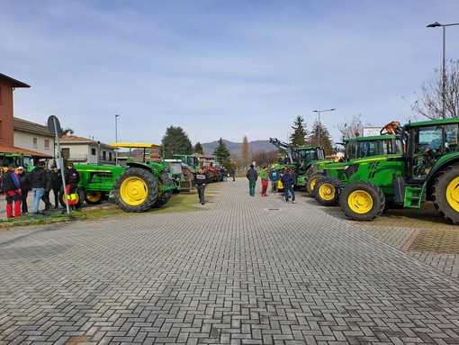 Cinquantatré trattori ieri a Clivio per la Festa del Ringraziamento