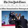 L'home page online del New York Times