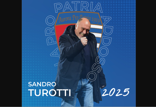 Turotti e Pro Patria insieme fino al 2025. “Decisivi” presidente e tifosi