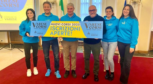 La presentazione in Sala Matrimoni della sessione invernale-primaverile di Varese Corsi