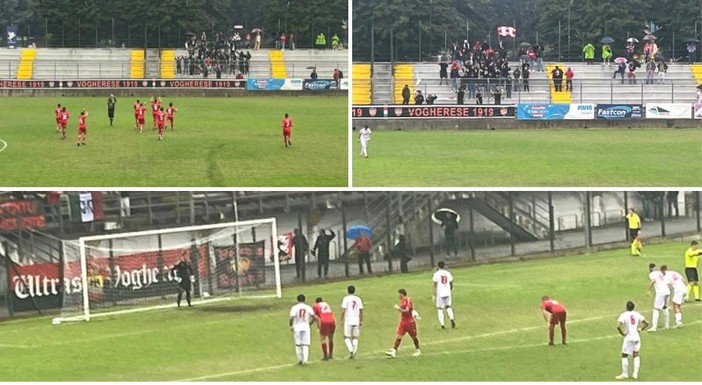 VOGHERESE-VARESE 2-2. Biancorossi rimandati alla prima prova di carattere: si &quot;segnano&quot; il 2-2 da soli. Perché sostituire Banfi?