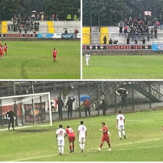 VOGHERESE-VARESE 2-2. Biancorossi rimandati alla prima prova di carattere: si &quot;segnano&quot; il 2-2 da soli. Perché sostituire Banfi?