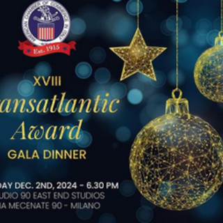 Farmaceutica, a Lilly Italia il Transatlantic Award dall'American Chamber of Commerce